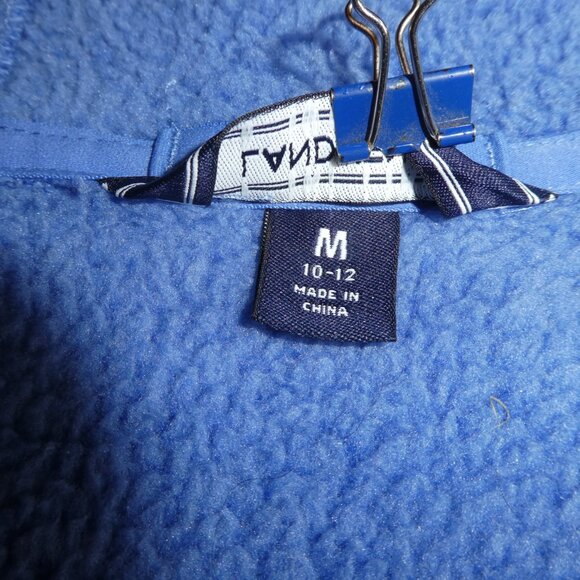 Lands End Sweater knit fleece lined zip front jacket - Picture 4 of 7